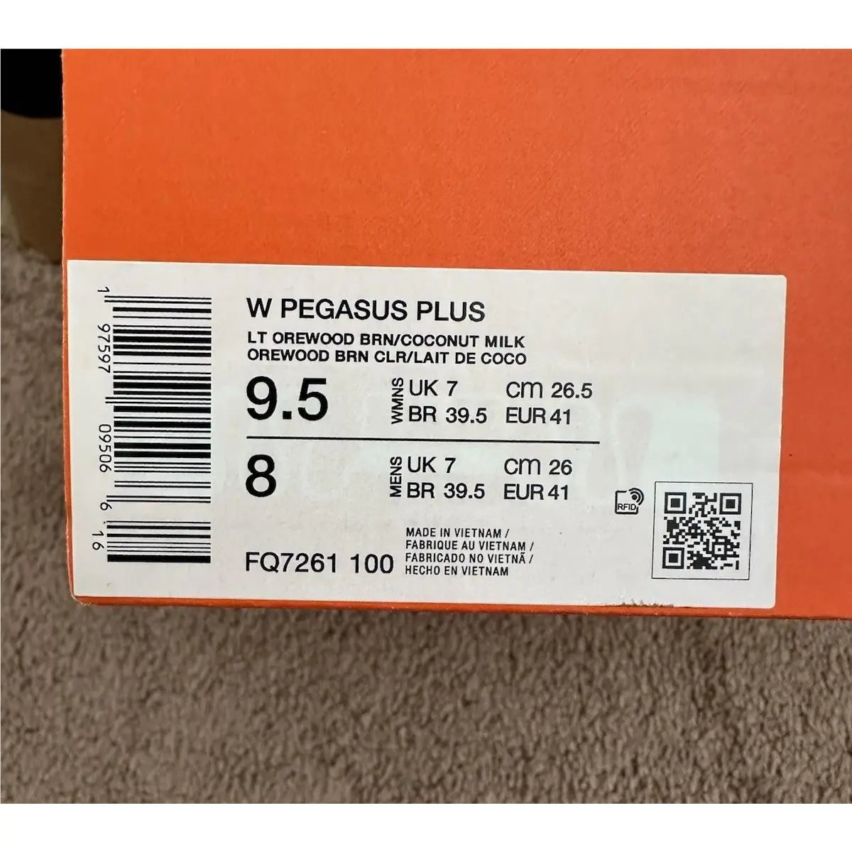 Nike shoes - Pegasus Plus - Pegasus Plus - FQ7261-100 - Light @rewood 7