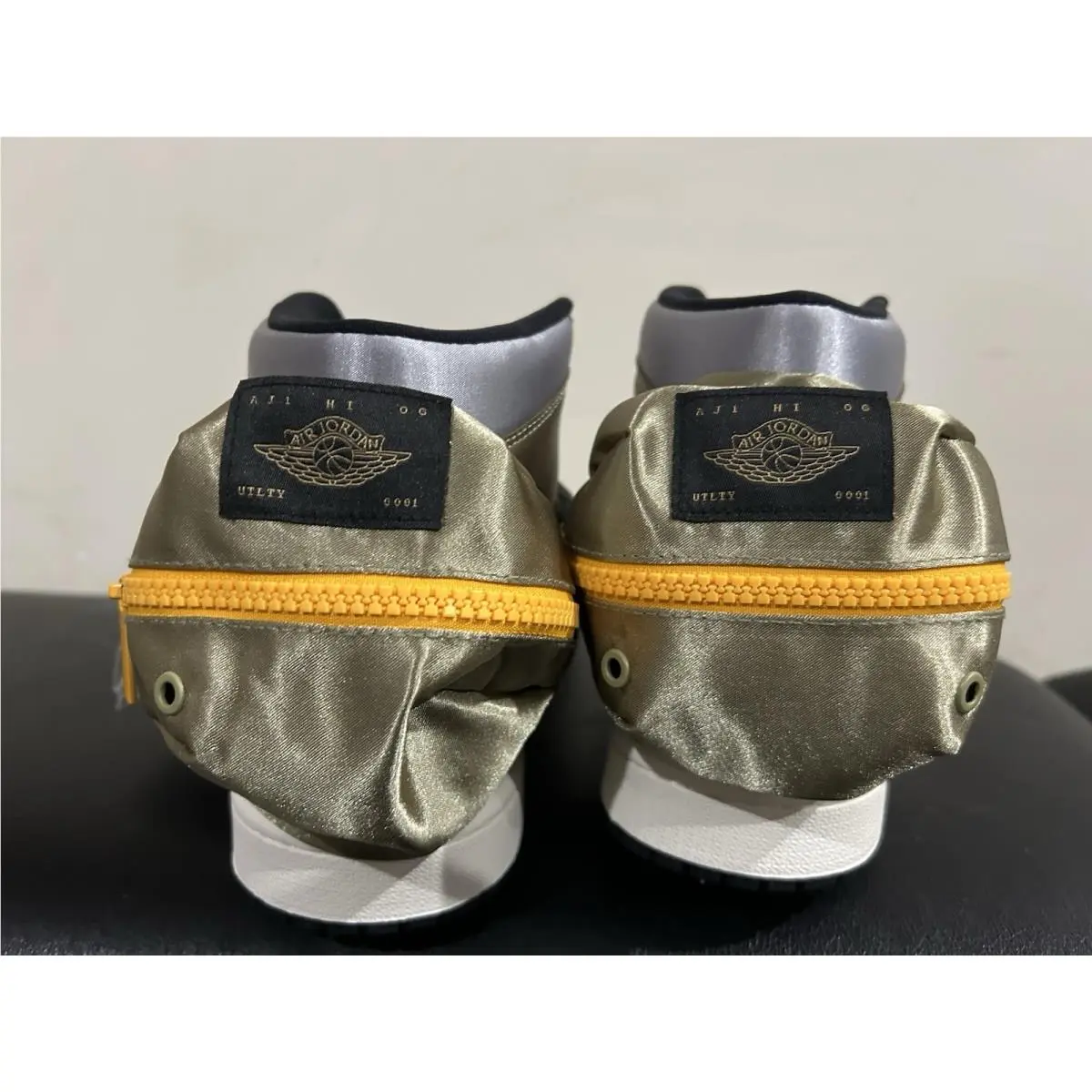 Nike shoes - Nike Air Jordan 1 - Air - DO8727 200 - Neutral olive/Taxi (UPC: 196151896903) 3