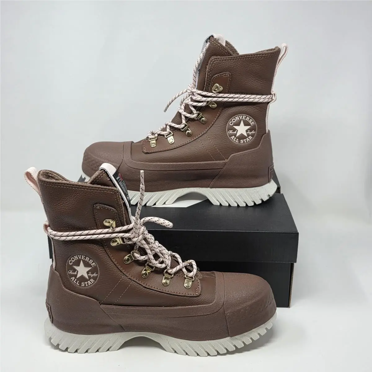 Ctas Lugged 2.0 CC X-hi Boots Womens 7 Mens 5 Brown Waterproof A12899C by Converse