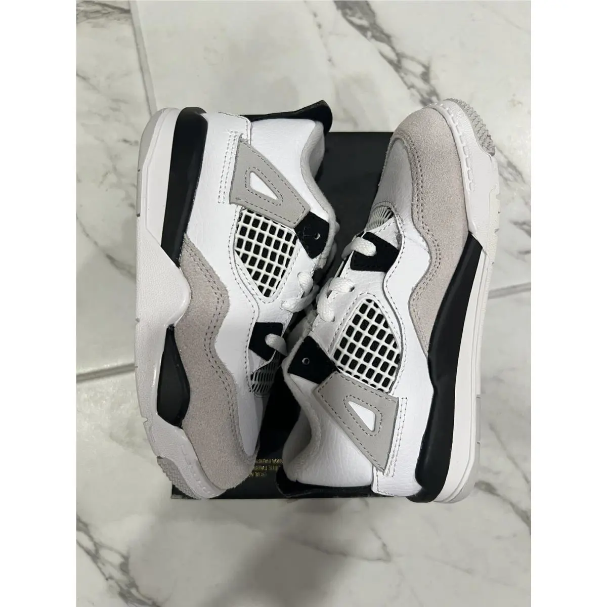 Nike shoes - Nike Air Jordan 4 - Air - BQ7670-111 - Black 4