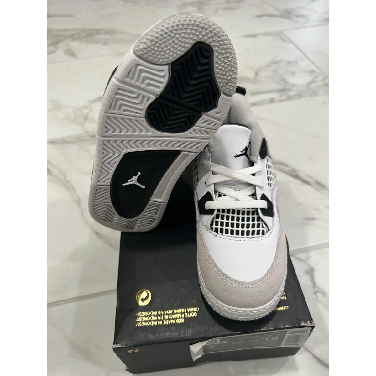 Nike shoes - Nike Air Jordan 4 - Air - BQ7670-111 - Black 5