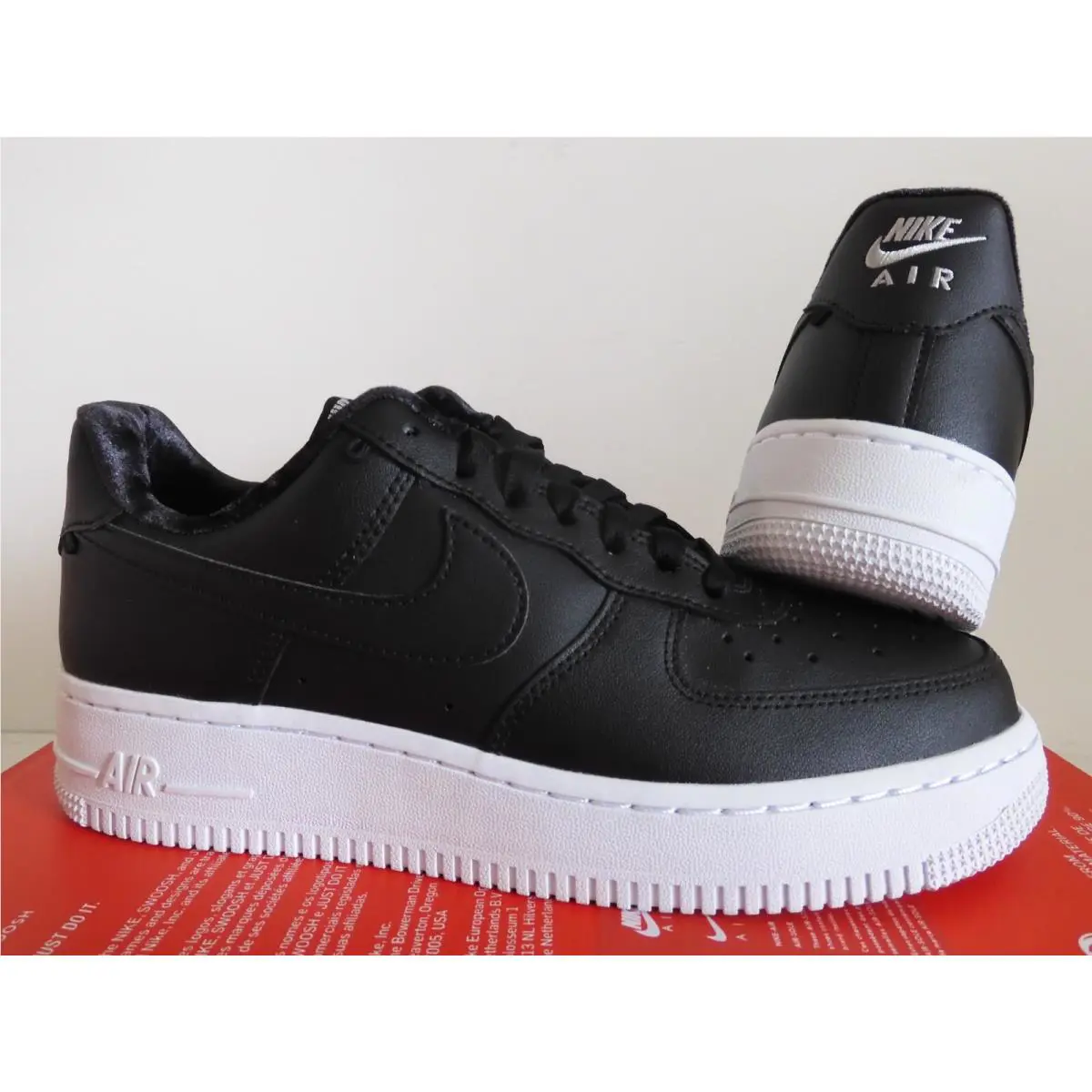 Nike shoes - Nike Air Force 1 `07 - DD1525001 - Black (UPC: 195243799931) 0