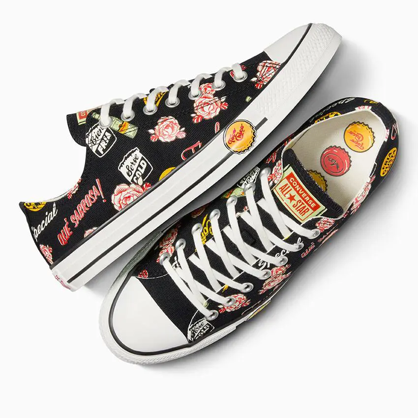 Converse shoes - BLACK / MULTI - A10455C 2