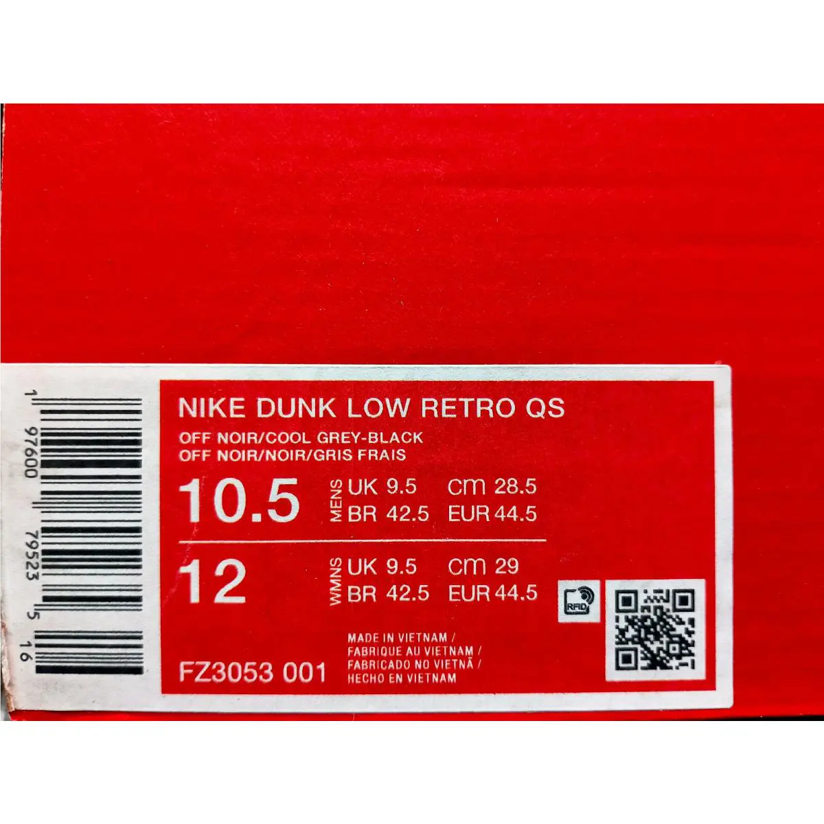 Nike shoes - Nike Dunks - Dunks - FZ3053-001 - Black (UPC: 197600795235) 4
