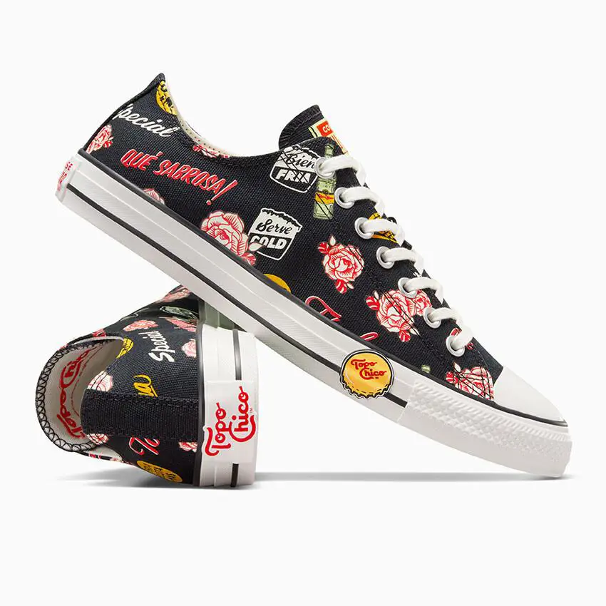 Converse shoes - BLACK / MULTI - A10455C 3