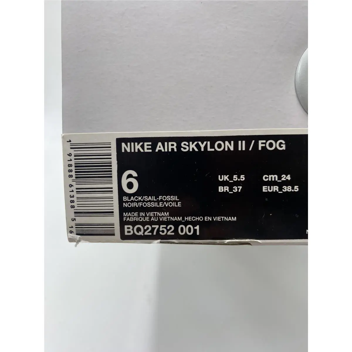 Nike shoes - Nike Air Skylon 2 - Air Skylon - BQ2752-001 - Black (UPC: 0191888613885) 6