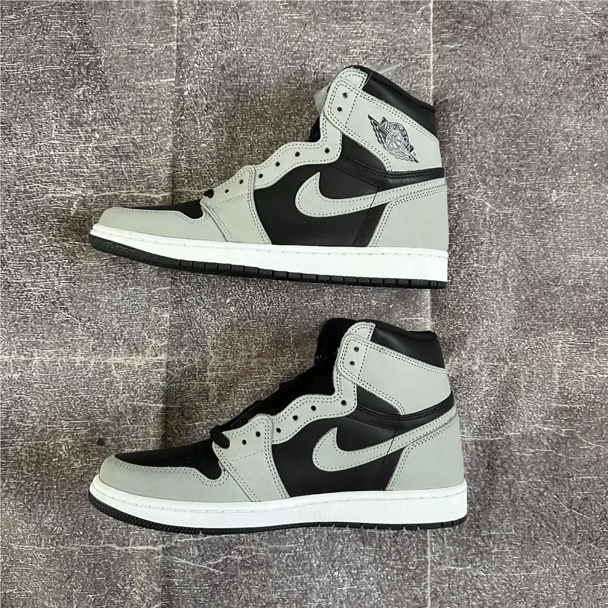 Nike shoes - Air Jordan 1 - Air - 555088-035 - Gray 1