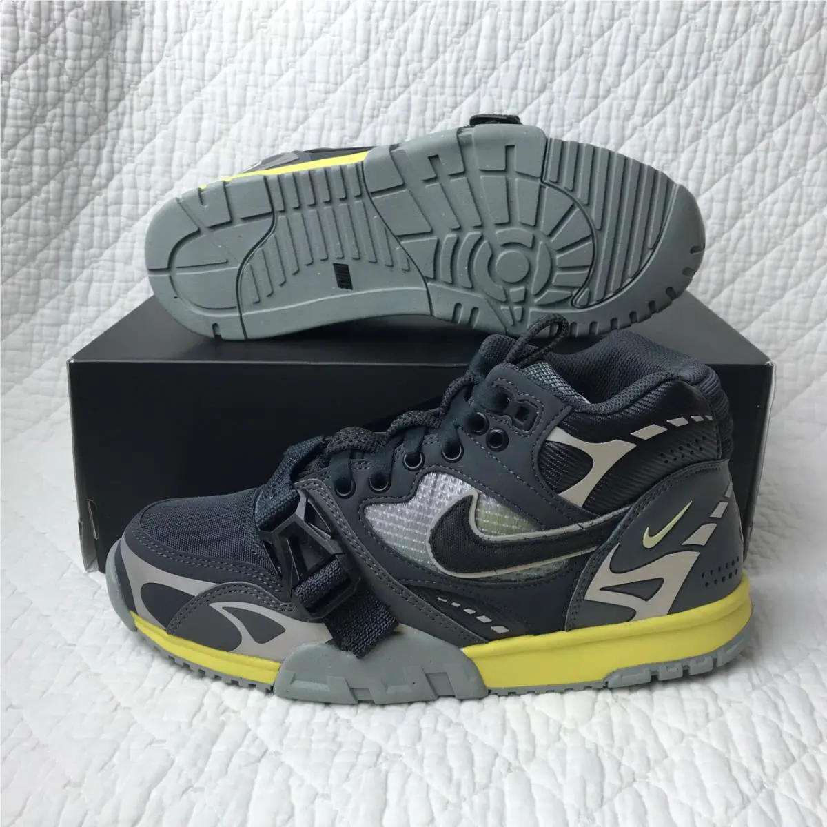 Nike shoes - Nike Air Trainer 1 SP - DH7338-001 - DK Smoke Grey/Black-Iron Grey 2