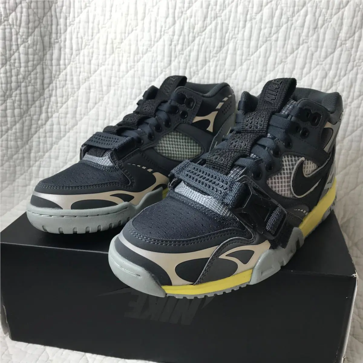 Nike shoes - Nike Air Trainer 1 SP - DH7338-001 - DK Smoke Grey/Black-Iron Grey 5