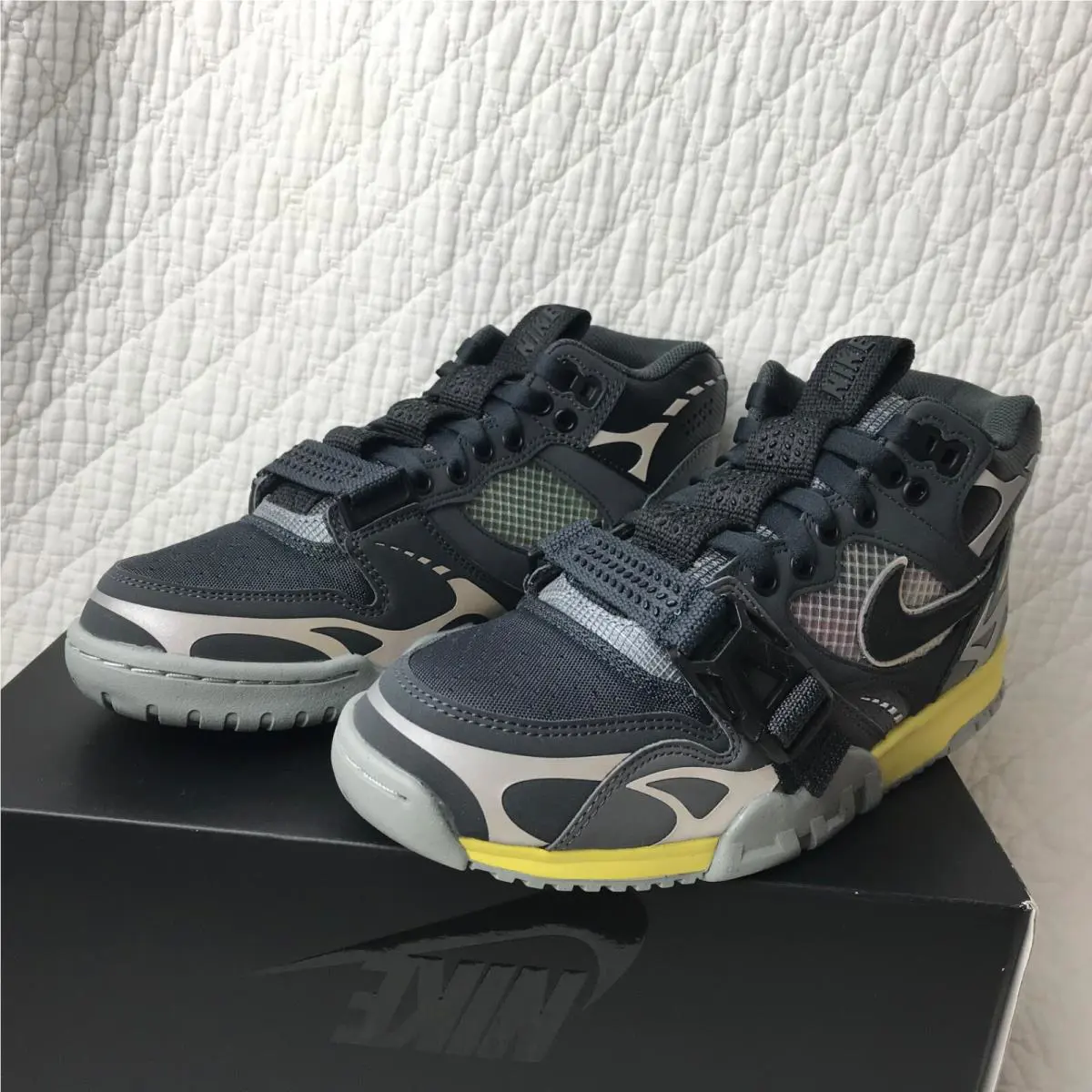 Nike shoes - Nike Air Trainer 1 SP - DH7338-001 - DK Smoke Grey/Black-Iron Grey 6