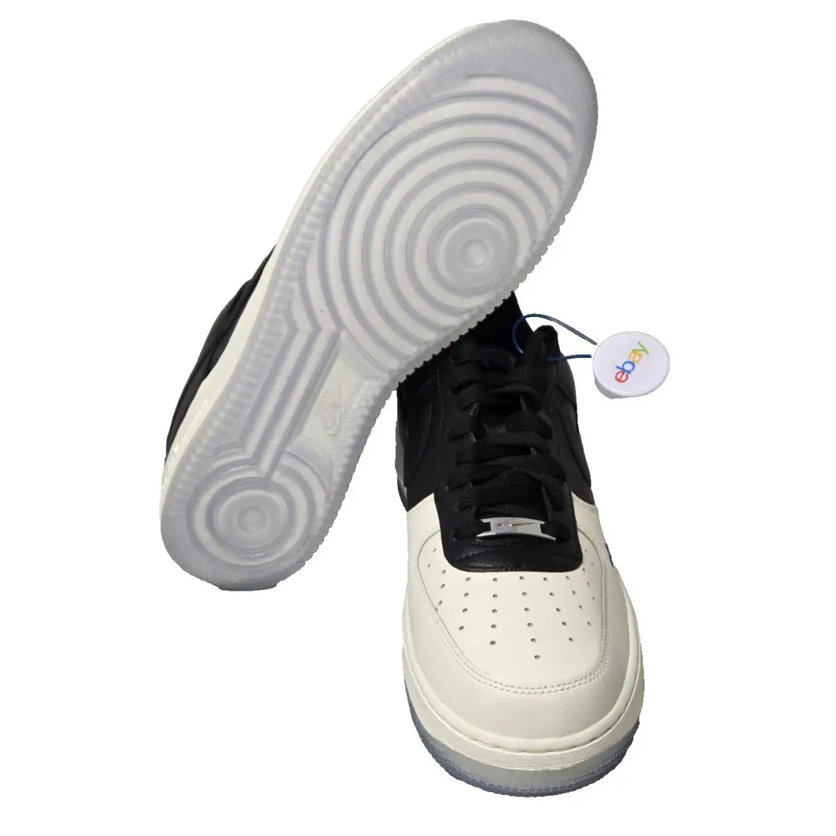 Nike shoes - Nike Air Force 1 - Air Force - FQ2103-001 - Black, Manufacturer: Black/Black/Sail 0