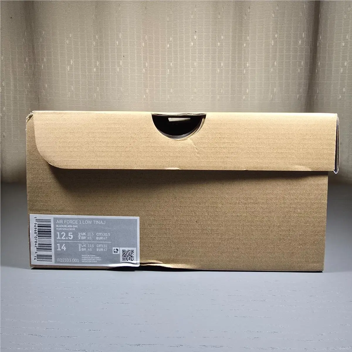 Nike shoes - Nike Air Force 1 - Air Force - FQ2103-001 - Black 7