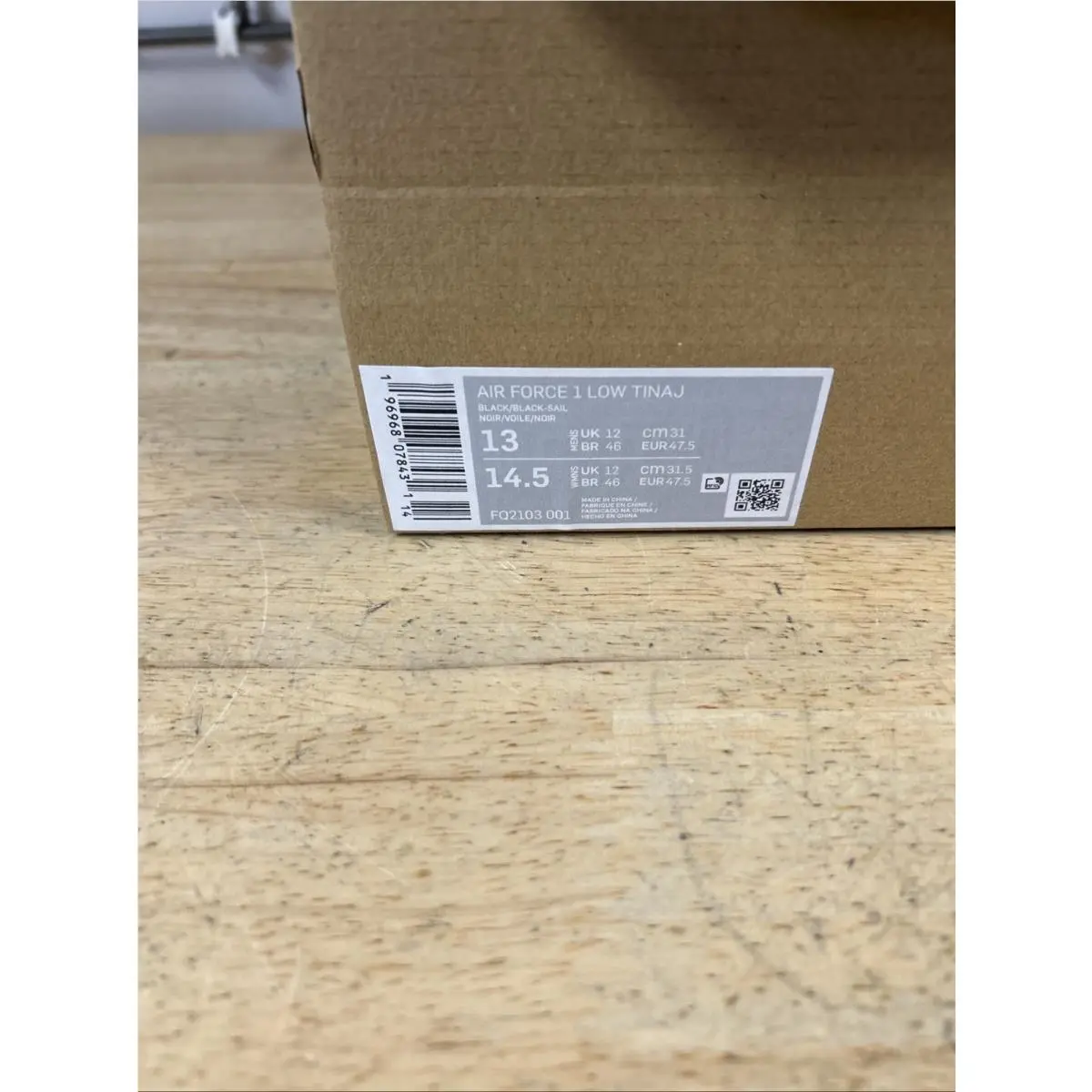 Nike shoes - Nike Air Force 1 - Air Force - FQ2103-001 - White 5