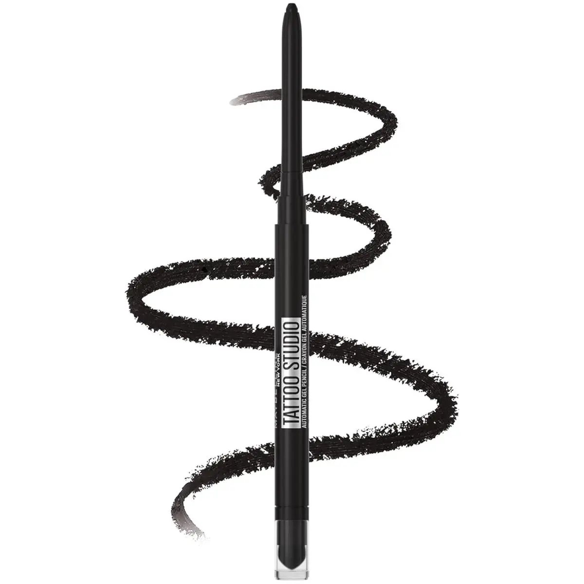 5 Pack  Tattoo Studio Mechanical Gel Pencil Eyeliner Smokey Black by Maybelline