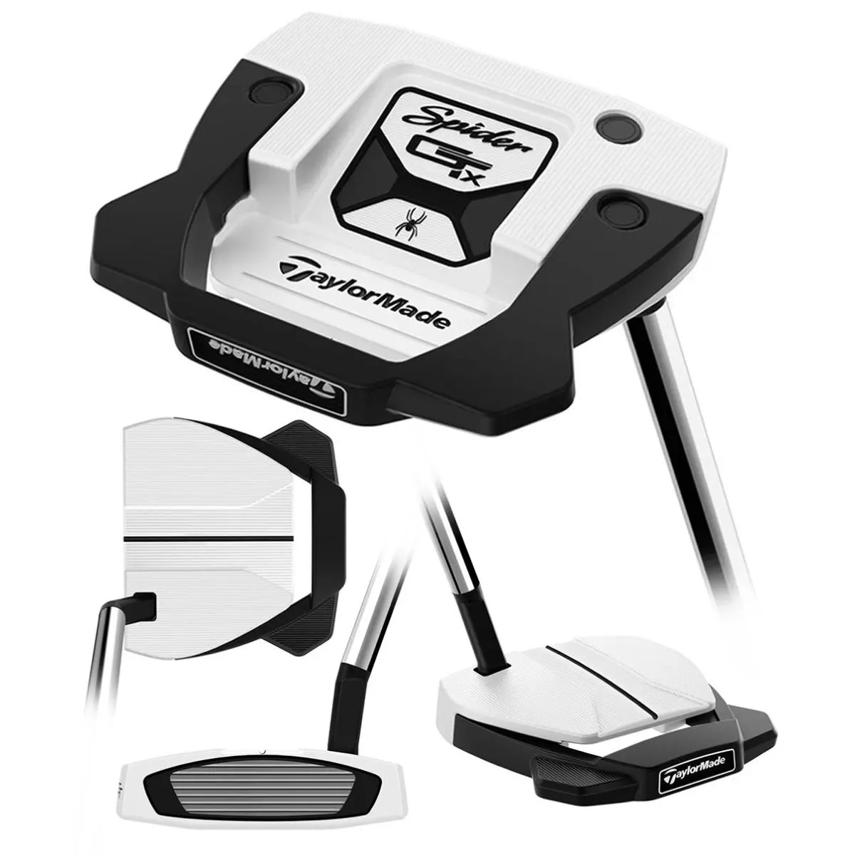 Taylormade Spider Gtx White #3 Left Handed Taylormade Spider Gtx White 3 Slant Putter 35