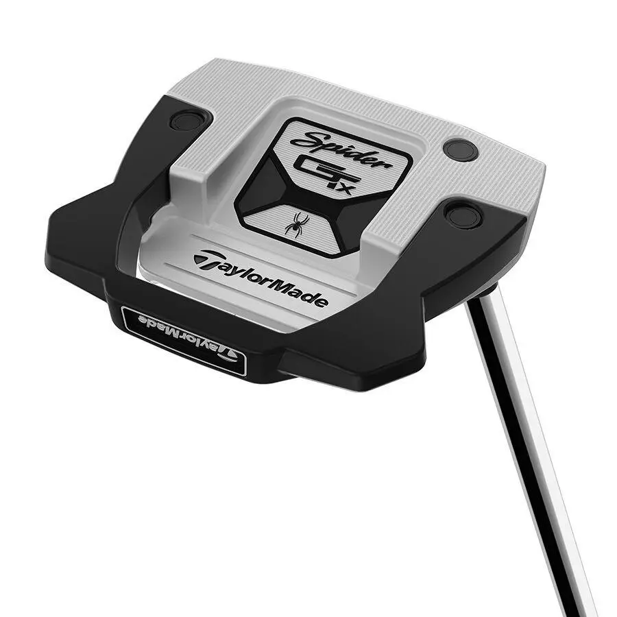 Left Handed Taylormade Spider Gtx Silver Single Bend Putter 35