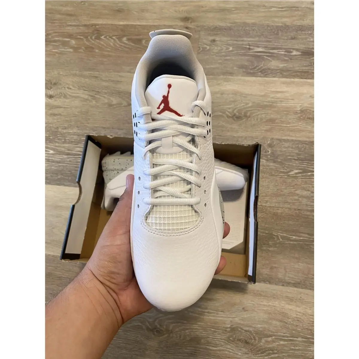 Nike shoes - Nike Air Jordan ADG 3 - CW7242-100 - White-Fire-Tech Grey-Black (UPC: 194956619857) 4