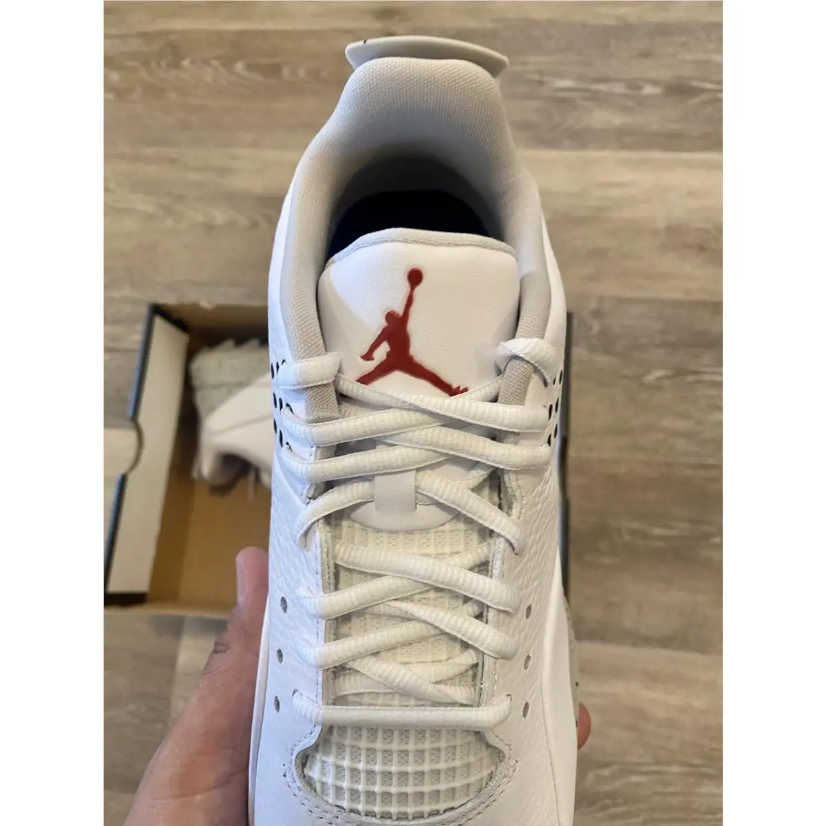 Nike shoes - Nike Air Jordan ADG 3 - CW7242-100 - White-Fire-Tech Grey-Black (UPC: 194956619857) 6