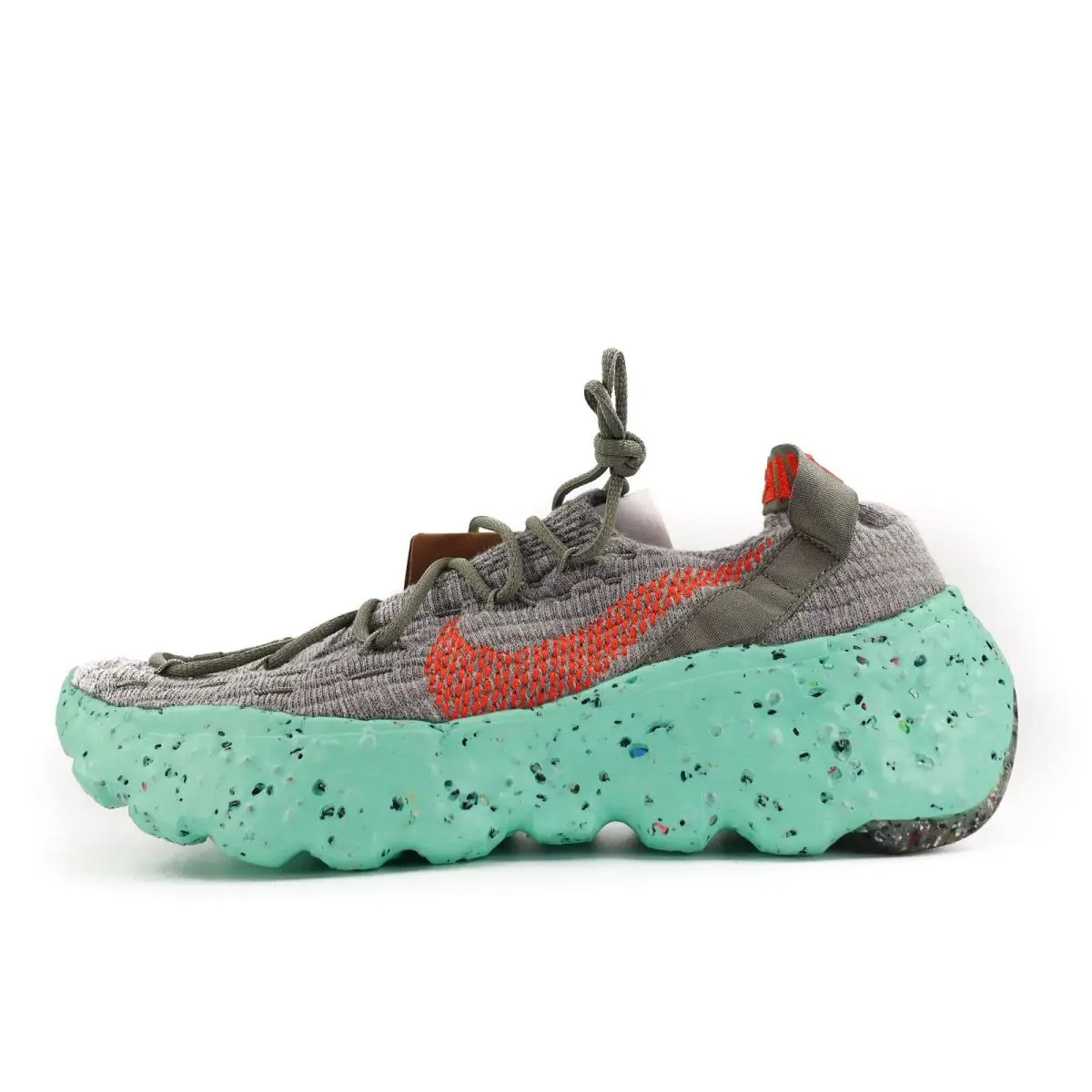Nike shoes - Nike Space Hippie 04 - Space Hippie - CZ6398-020 - Dark Stucco/Light Bone/Green Glow/Team Orange, Manufacturer: Dark Stucco/Light Bone/Green Glow/Team Orange 2