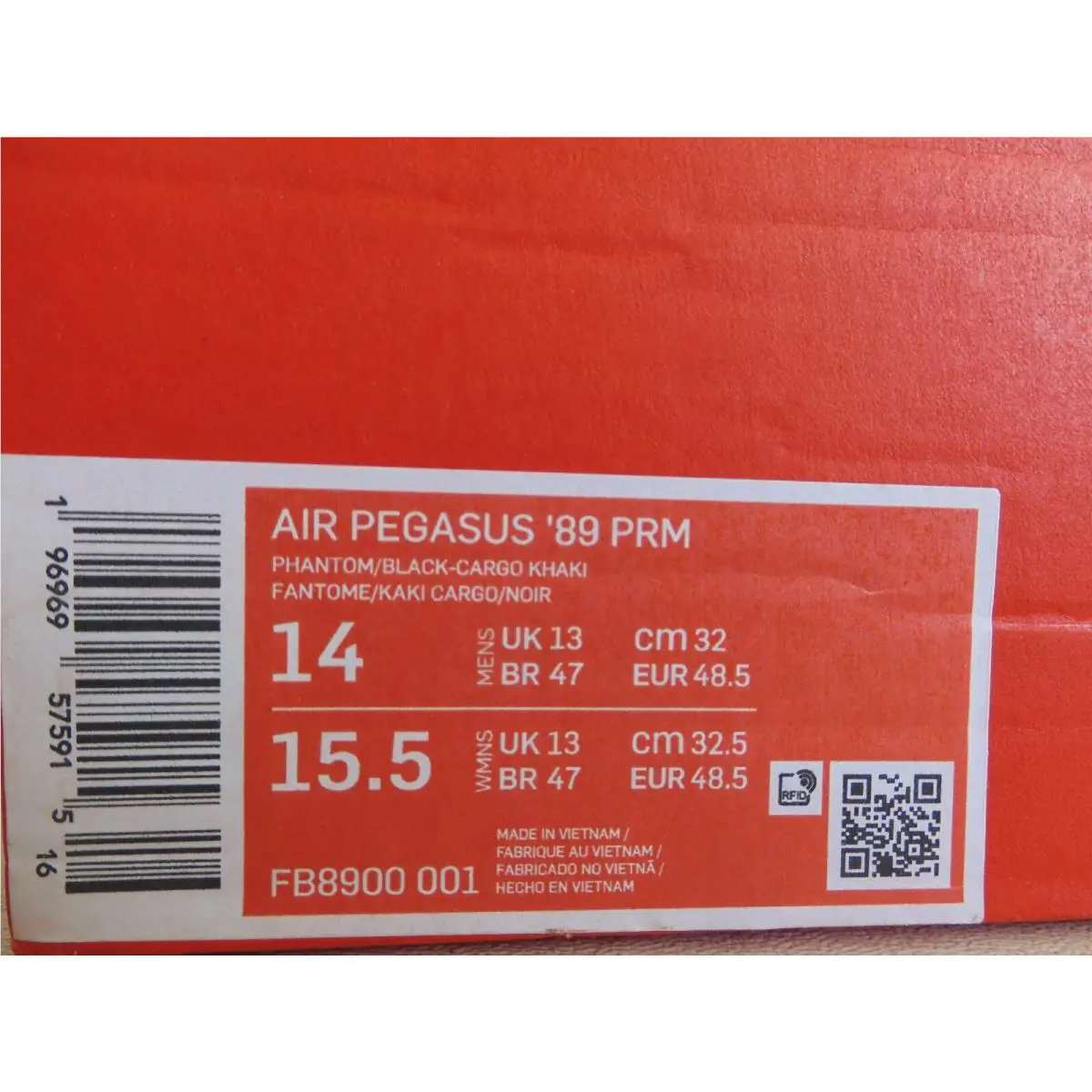 Nike shoes - Nike Air Pegasus 89 - Air Pegasus - FB8900-001 - White (UPC: 196969575915) 3