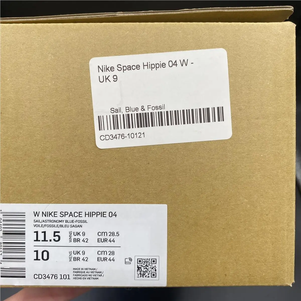 Nike shoes - Nike Space Hippie - Space Hippie - CD3476-101 - Gray 6