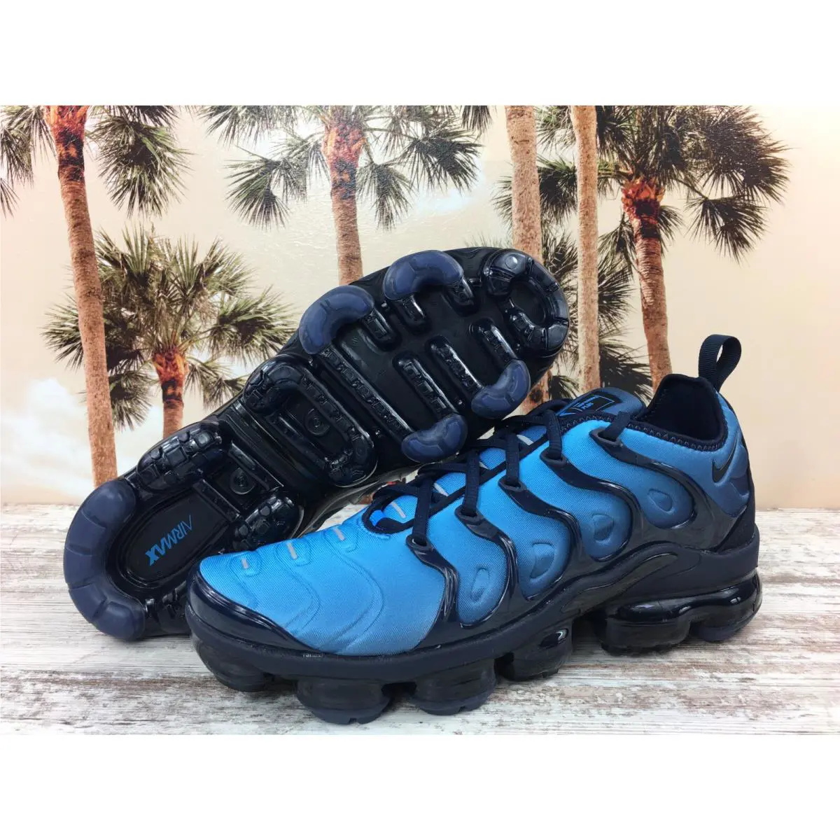 Nike shoes - Nike Air Vapormax Plus - Air Vapormax Plus - 924453-401 - Blue 6
