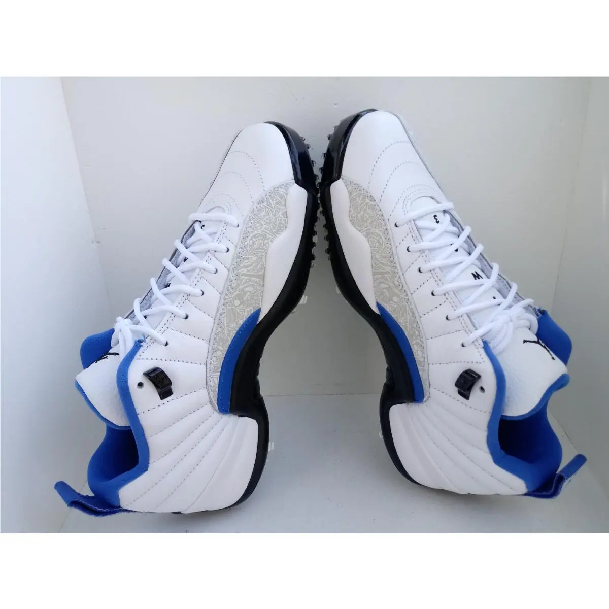 Nike shoes - JORDAN XII G NRG P22 - DM9015-105 - WHITE/BLACK GAME- ROYAL 4