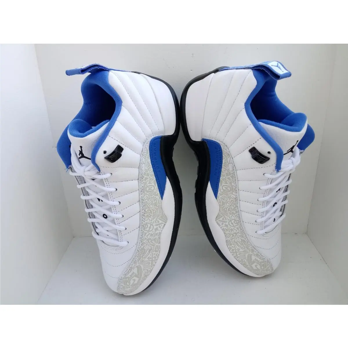 Nike shoes - JORDAN XII G NRG P22 - DM9015-105 - WHITE/BLACK GAME- ROYAL 5