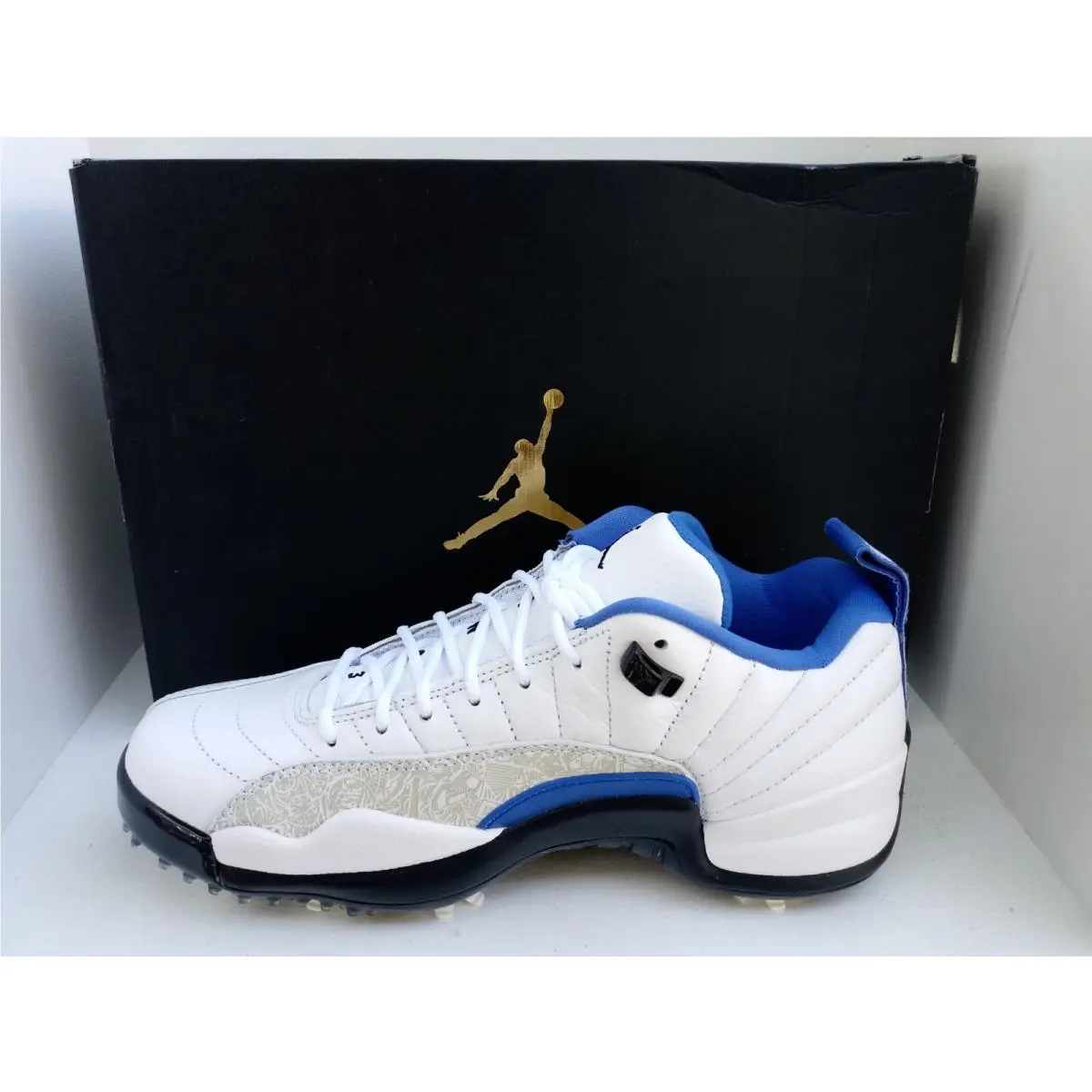 Nike shoes - JORDAN XII G NRG P22 - DM9015-105 - WHITE/BLACK GAME- ROYAL 13