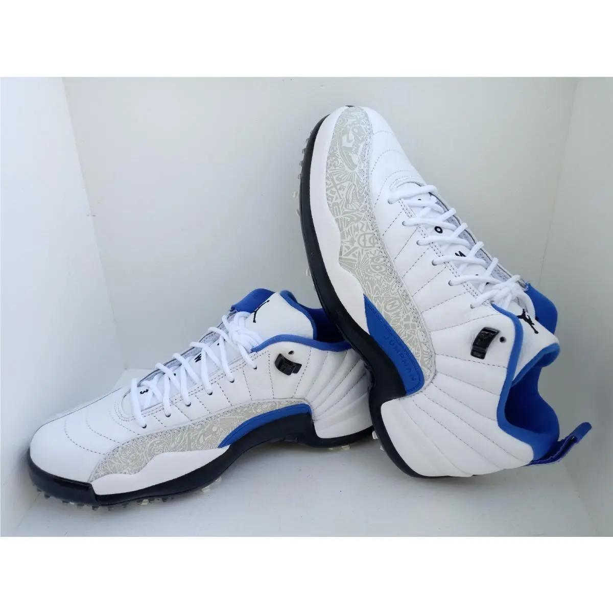 Nike shoes - JORDAN XII G NRG P22 - DM9015-105 - WHITE/BLACK GAME- ROYAL 21
