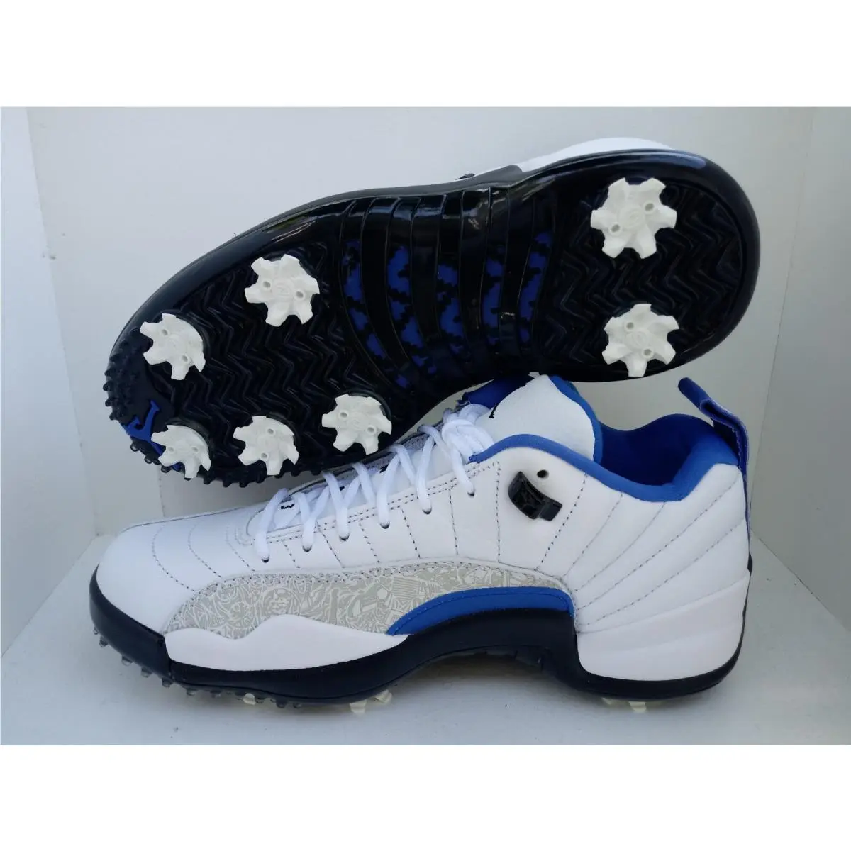 Nike shoes - JORDAN XII G NRG P22 - DM9015-105 - WHITE/BLACK GAME- ROYAL 22