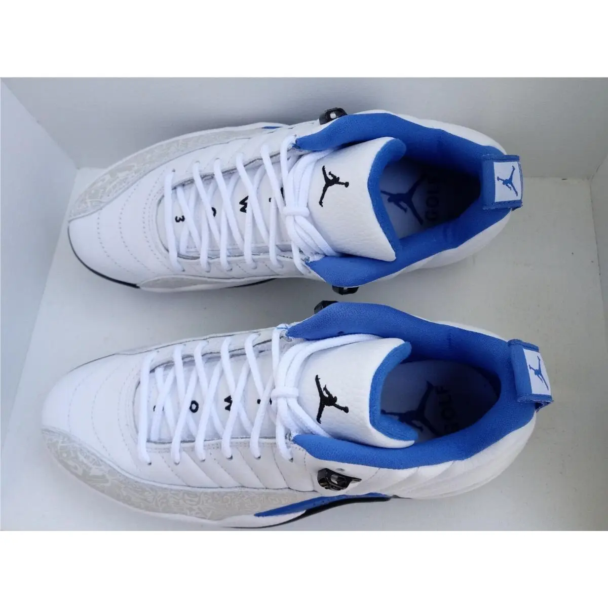 Nike shoes - JORDAN XII G NRG P22 - DM9015-105 - WHITE/BLACK GAME- ROYAL 24