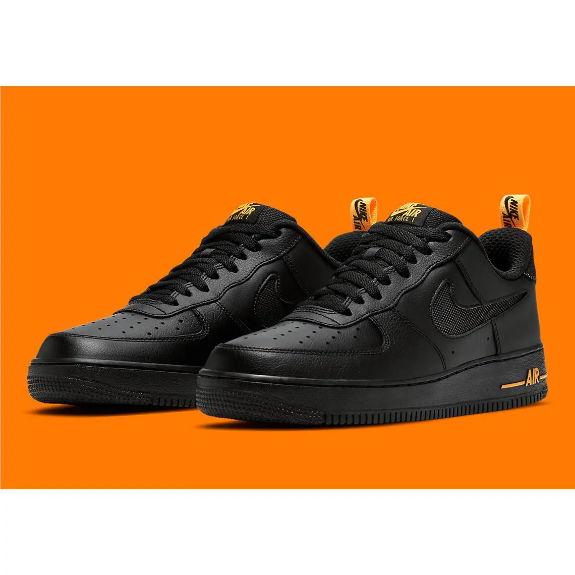 Nike shoes - Nike Air Force 1 `07 LV8 - DC1429 002 - Black 4