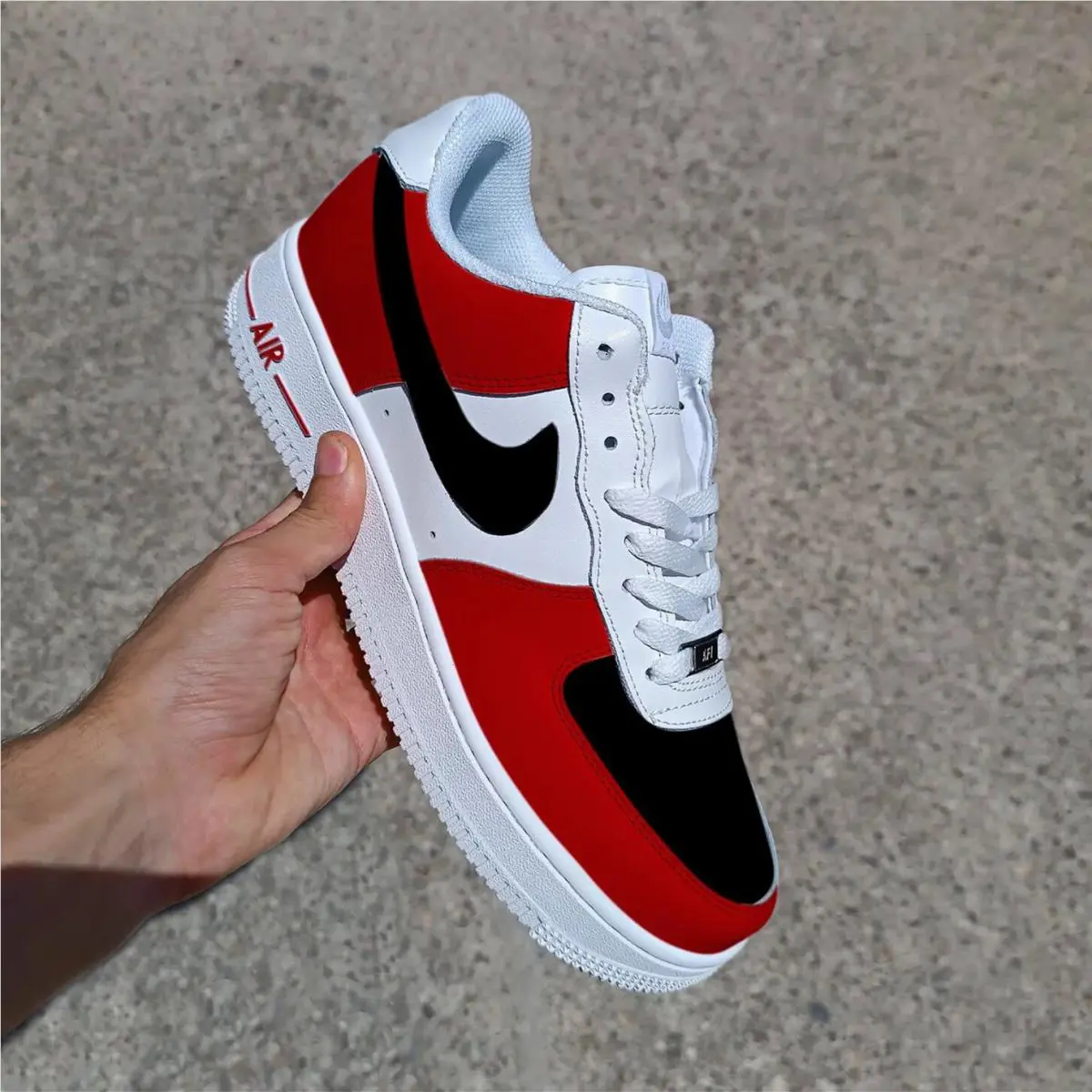 Nike shoes - Nike Air Force 1 - Air Force - DD8959-100 - Red 15