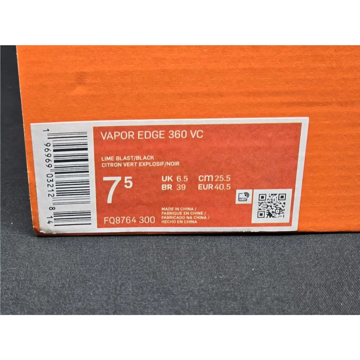 Nike shoes - Nike Vapor Edge - Vapor Edge - FQ8764-300 - Lime 18