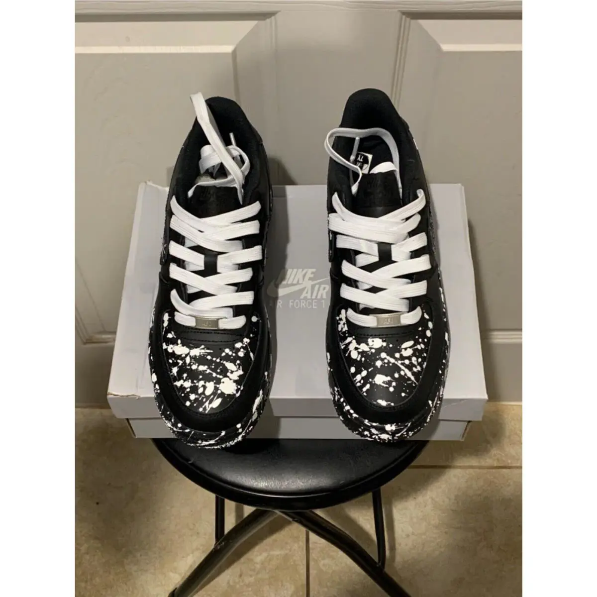 Nike shoes - Nike Air Force 1 - Air Force - DD8959-100 - Black 0