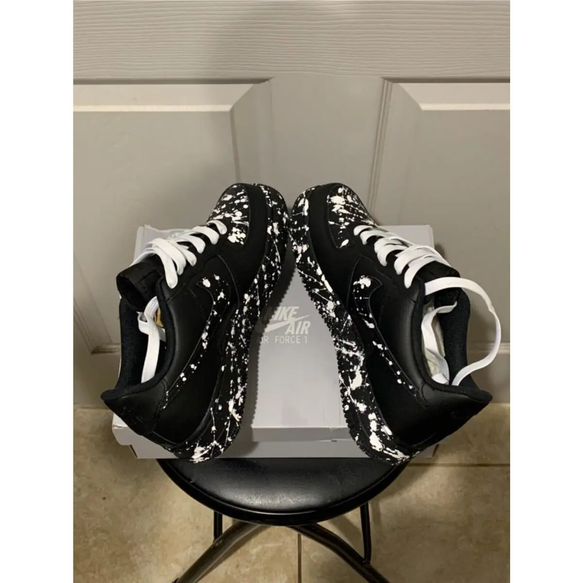 Nike shoes - Nike Air Force 1 - Air Force - DD8959-100 - Black 2