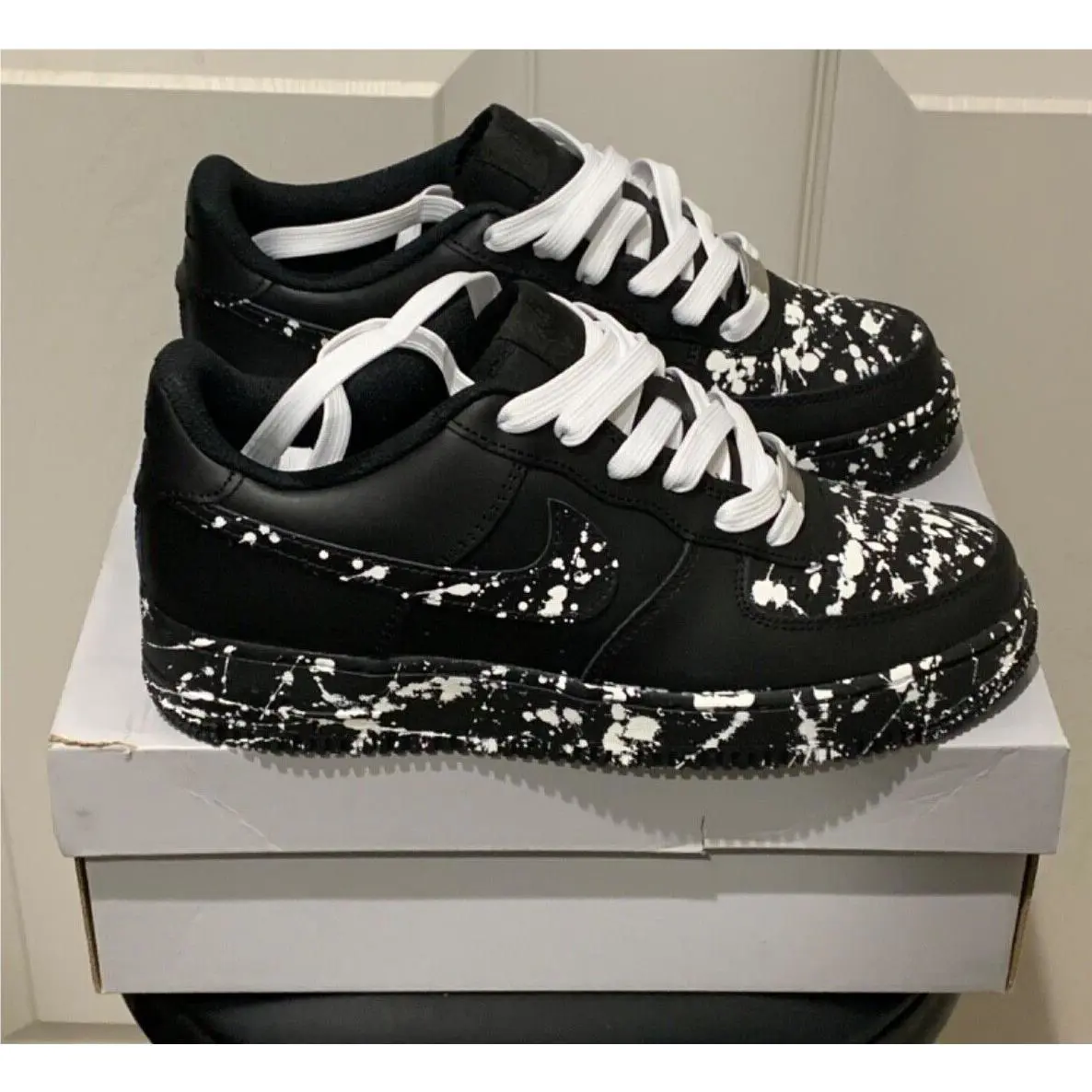 Nike shoes - Nike Air Force 1 - Air Force - DD8959-100 - Black 12