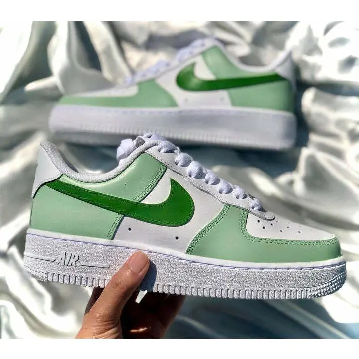 Nike shoes - Nike Air Force 1 - Air Force - CW2288-111 - Green, Two Tone: Sage Green 20