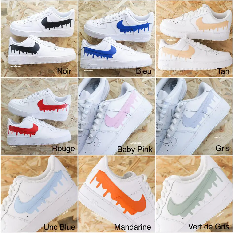 Nike shoes - Nike Air Force 1 - Air Force - CW2288-111 - Orange 3