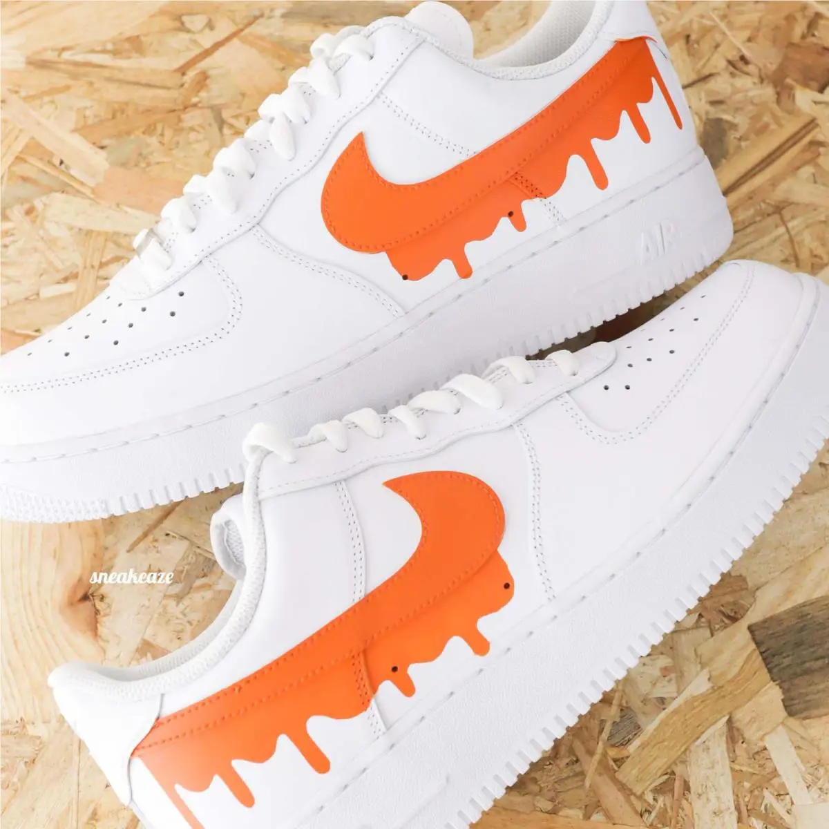Nike shoes - Nike Air Force 1 - Air Force - CW2288-111 - Orange 0