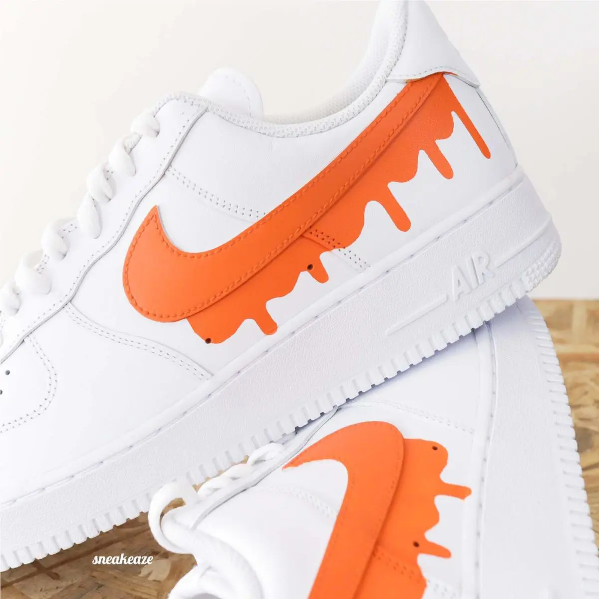 Nike shoes - Nike Air Force 1 - Air Force - CW2288-111 - Orange 1