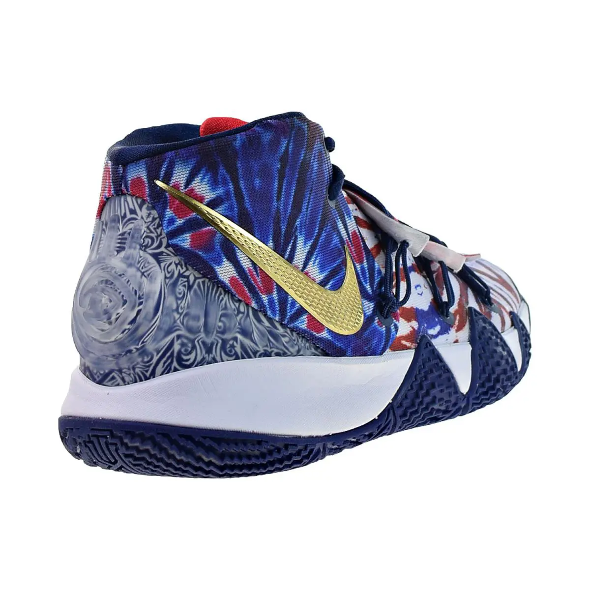 Nike shoes - Kyrie 6 - Kyrie - Blue Void, Metallic Gold, White 0