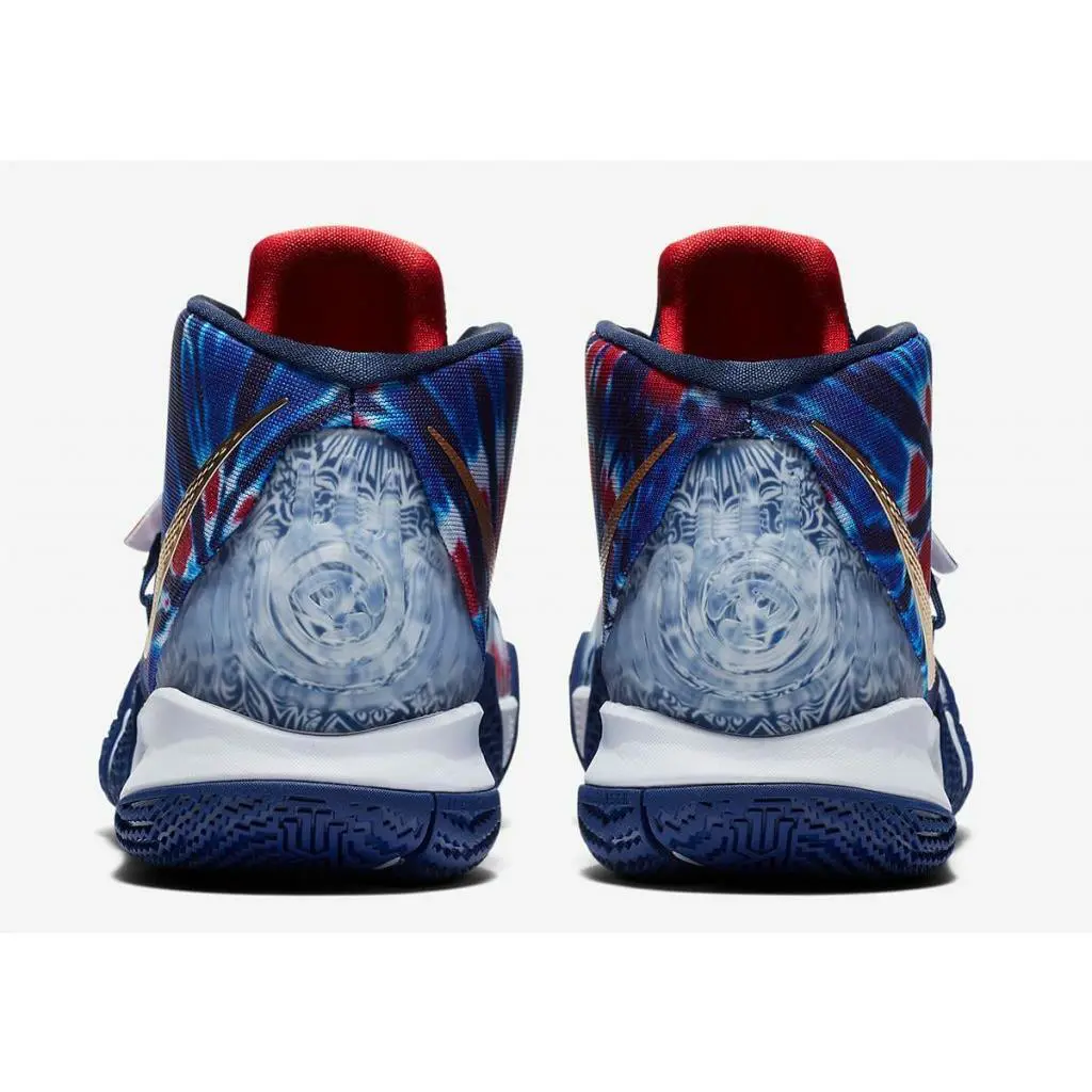 Nike shoes - Kyrie 6 - Kyrie - Blue Void, Metallic Gold, White 1