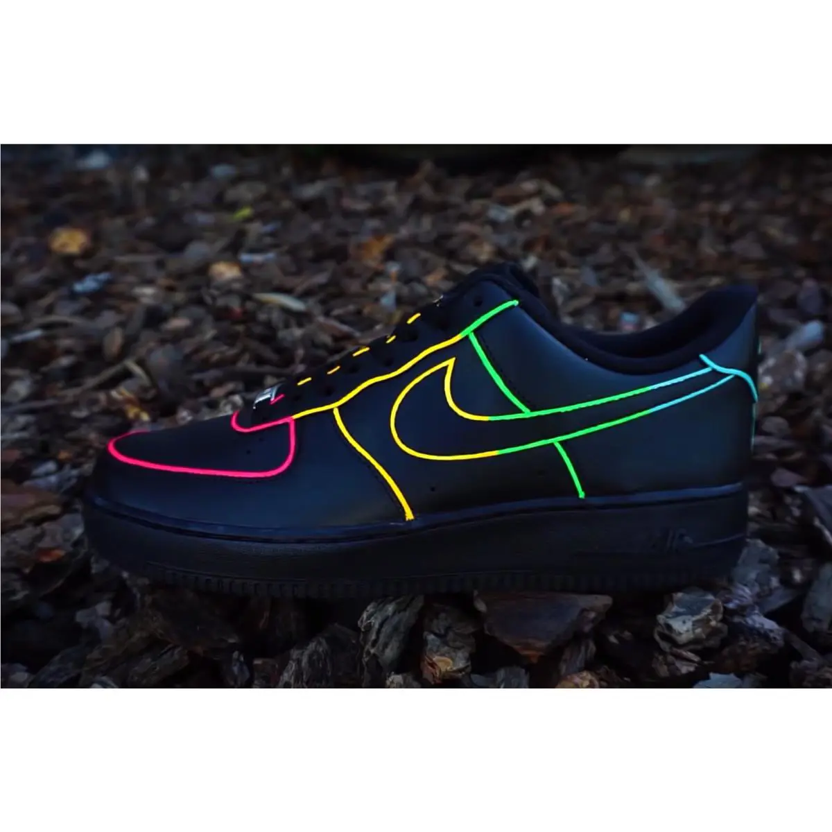 Nike shoes - Nike Air Force 1 - Air Force - DD8959-100 - Black 3