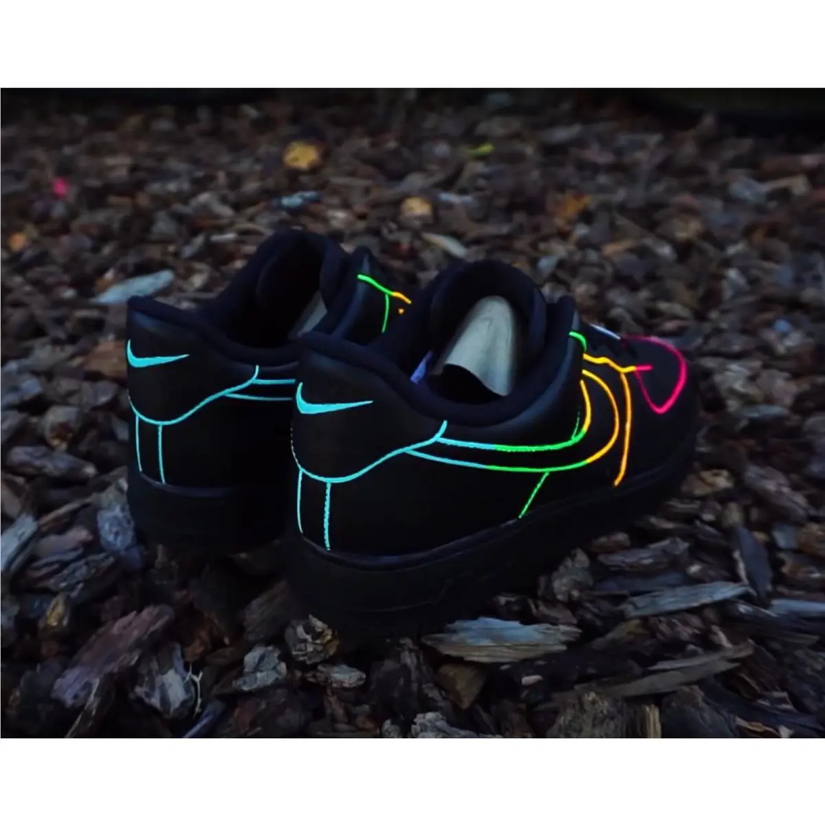 Nike shoes - Nike Air Force 1 - Air Force - DD8959-100 - Black 4