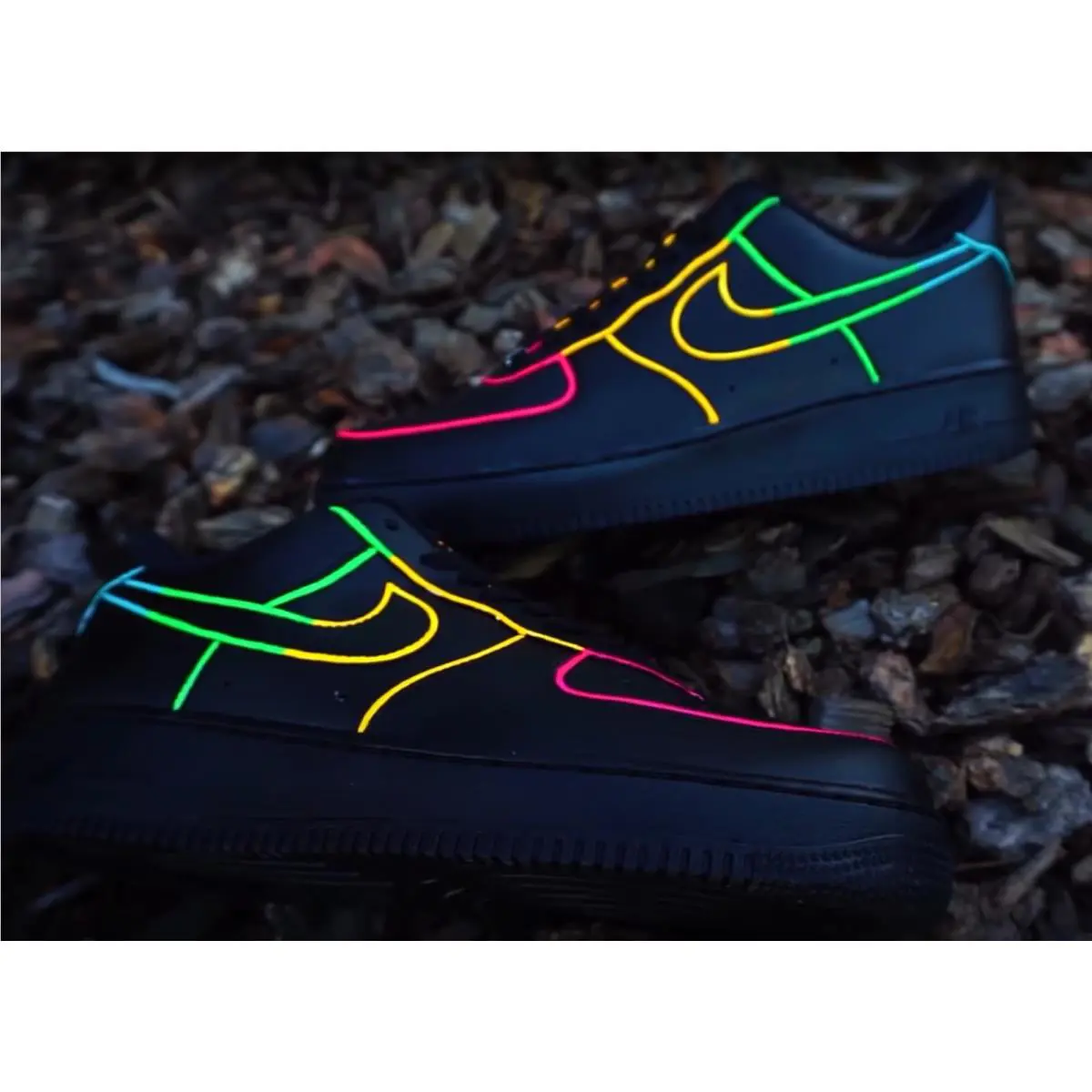 Nike shoes - Nike Air Force 1 - Air Force - DD8959-100 - Black 17