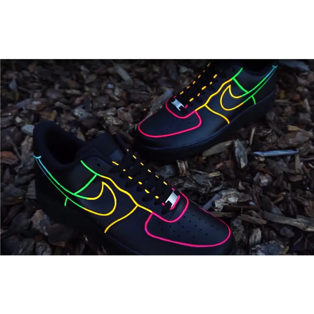 Nike shoes - Nike Air Force 1 - Air Force - DD8959-100 - Black 20