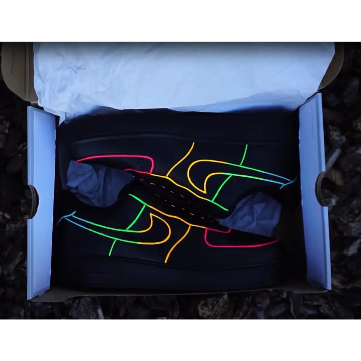 Nike shoes - Nike Air Force 1 - Air Force - DD8959-100 - Black 26