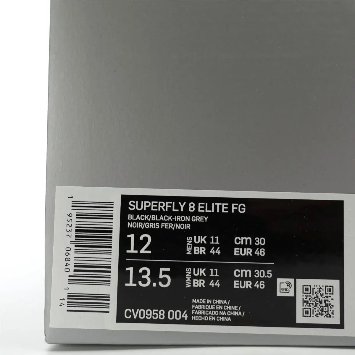Nike shoes - Nike Superfly 8 Elite - Superfly Elite - CV0958-004 - Black, Main: Black 10